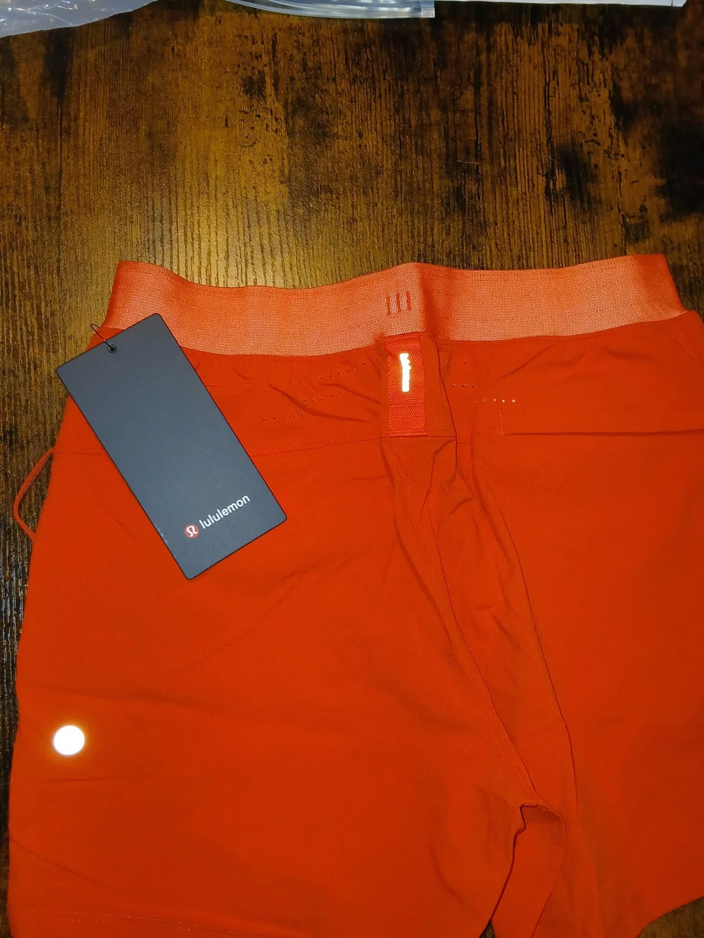 lululemon athletica Orange Women's Athletic Shorts